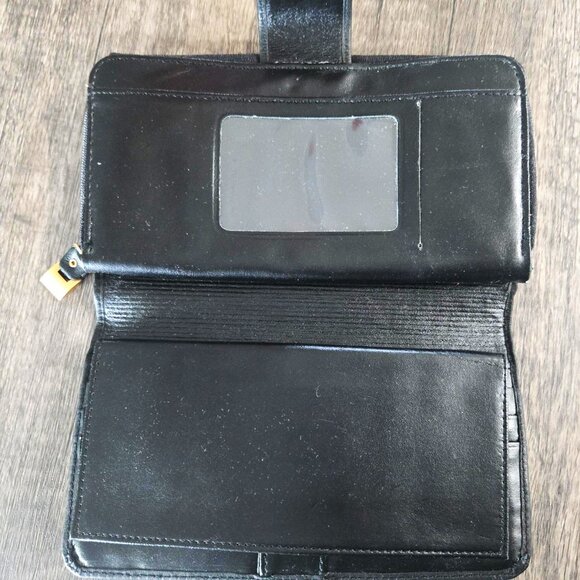 Princess Gardner Black Leather Wallet - Picture 4 of 6